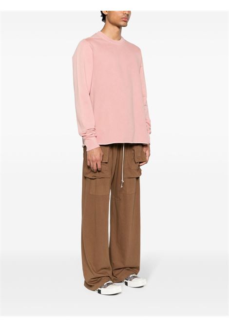 Felpa girocollo in rosa - uomo RICK OWENS DRKSHDW | DU01D1279HJBOD13